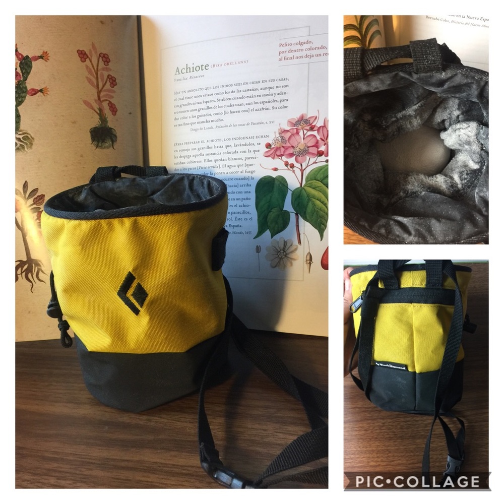 Climbing chalk bag (chalk ball included)